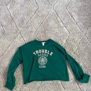 Crop Top Long Sleeve